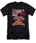 Foodies Outerspace Food Puns Noodles My Favorite Type of Men Ramen Astronaut Gift Thomas Larch T-Shirt