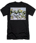 Football Linemen Blocking for Running Back Oscar Robinson T-Shirt