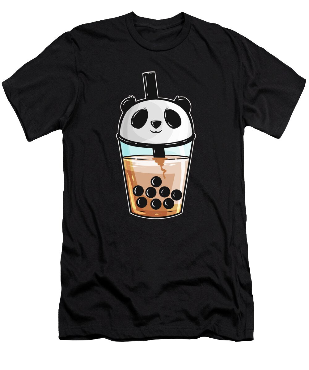 For Those Who Love Boba Tea with Pandas Jan Bleke T-Shirt