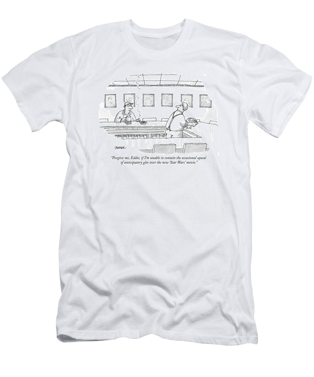Forgive Me Eddie If Im Unable to Contain Jack Ziegle T-Shirt