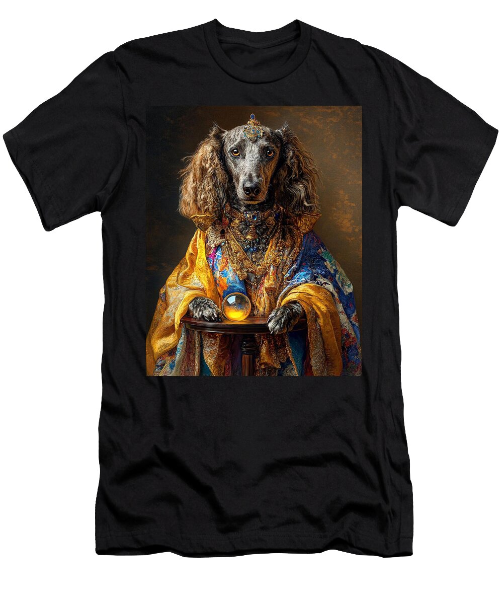 Fortune Teller Pup Ben Tomball T-Shirt