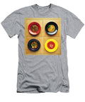 Four Plates of Different Foods Ron Nickel T-Shirt