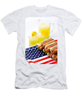 Fourth of July Hot Dogs and Lemonade Amy Cicconi T-Shirt