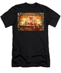 Fox Barista in Mushroom Cafe Matthias Hauser T-Shirt