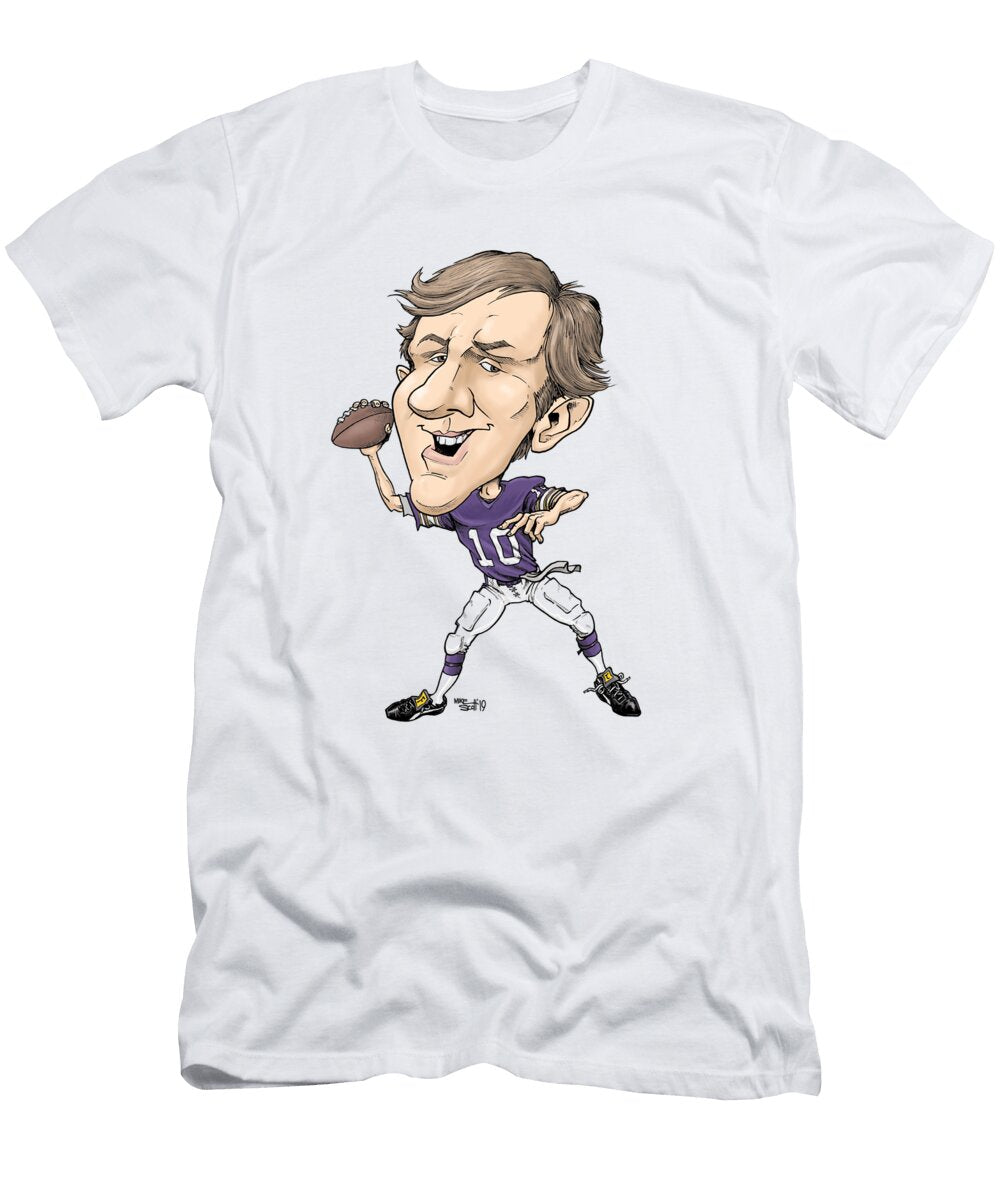 Fran Tarkenton Mike Scott T-Shirt