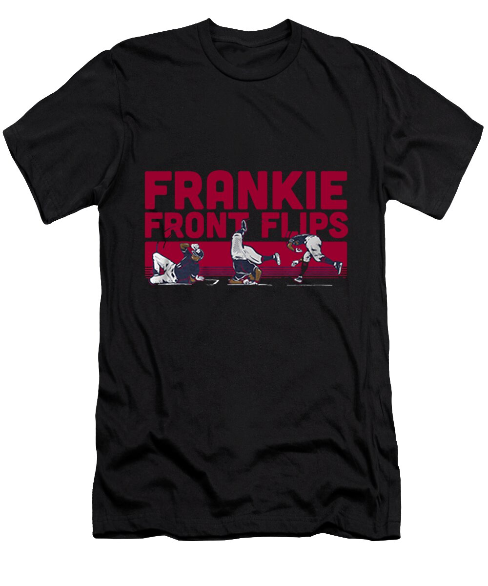 Francisco Lindor Frankie Front Flips Ozlem Altin T-Shirt