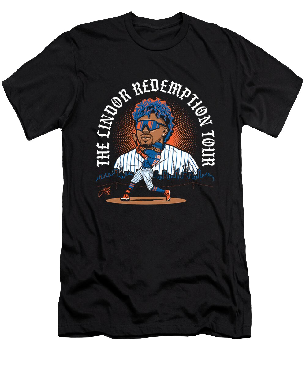 Francisco Lindor Redemption Tour Ozlem Altin T-Shirt