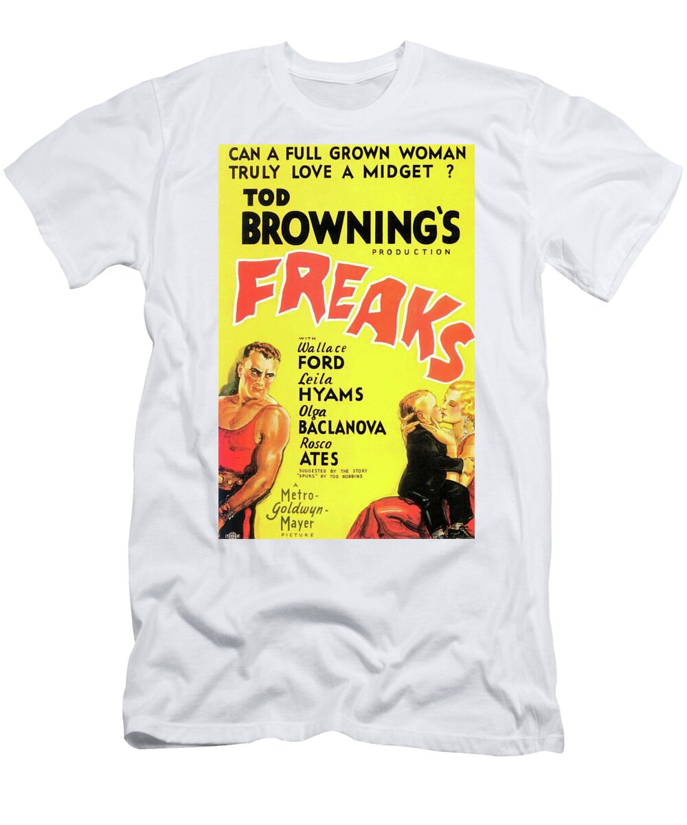 Freaks 1932 Movie Poster T-Shirt
