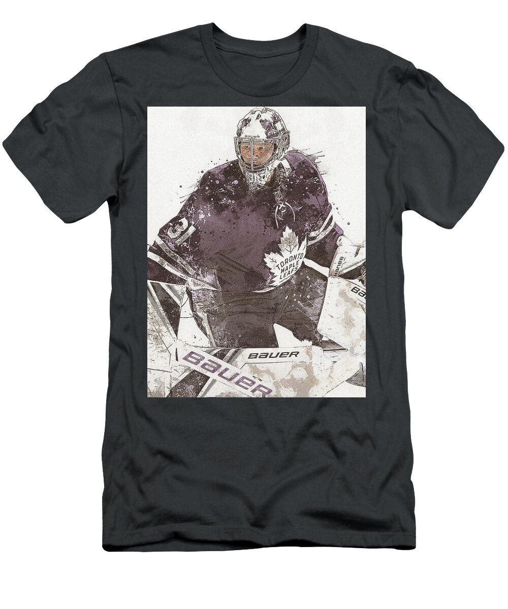 Frederik Andersen Toronto Maple Leafs Poster Willy Art T-Shirt