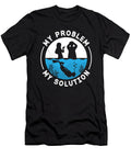 Freediving My Problem My Pictogram Dad Mom Diving Tshirtconcepts Marvin Poppe T-Shirt