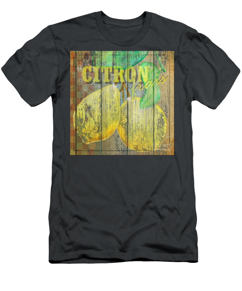 French Lemons Citron Frais Priscilla Wolfe T-Shirt