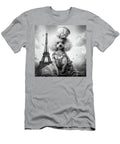 French Poodle in Paris Bw Elisabeth Lucas T-Shirt