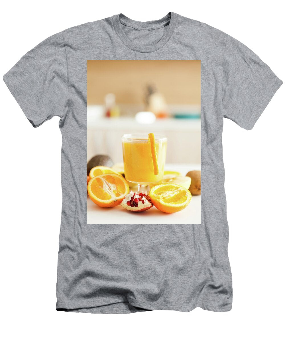 Fresh Fruits Vegetables and Smoothies in the Kitchen Qasem Alshareef T-Shirt
