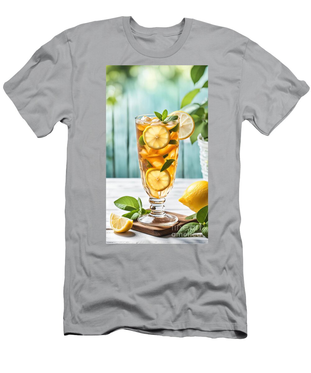Fresh Ice Tea in Summer Jasmin Awad T-Shirt