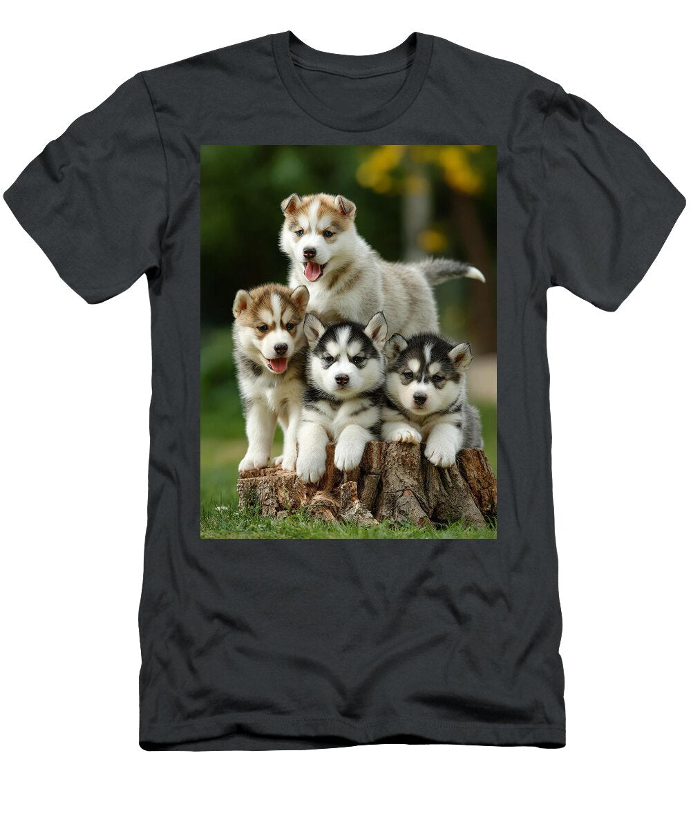 Frosted Paws and Puppies Charlotte Hall T-Shirt