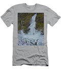 Frozen Horsetail Falls 120813a Todd Kreuter T-Shirt