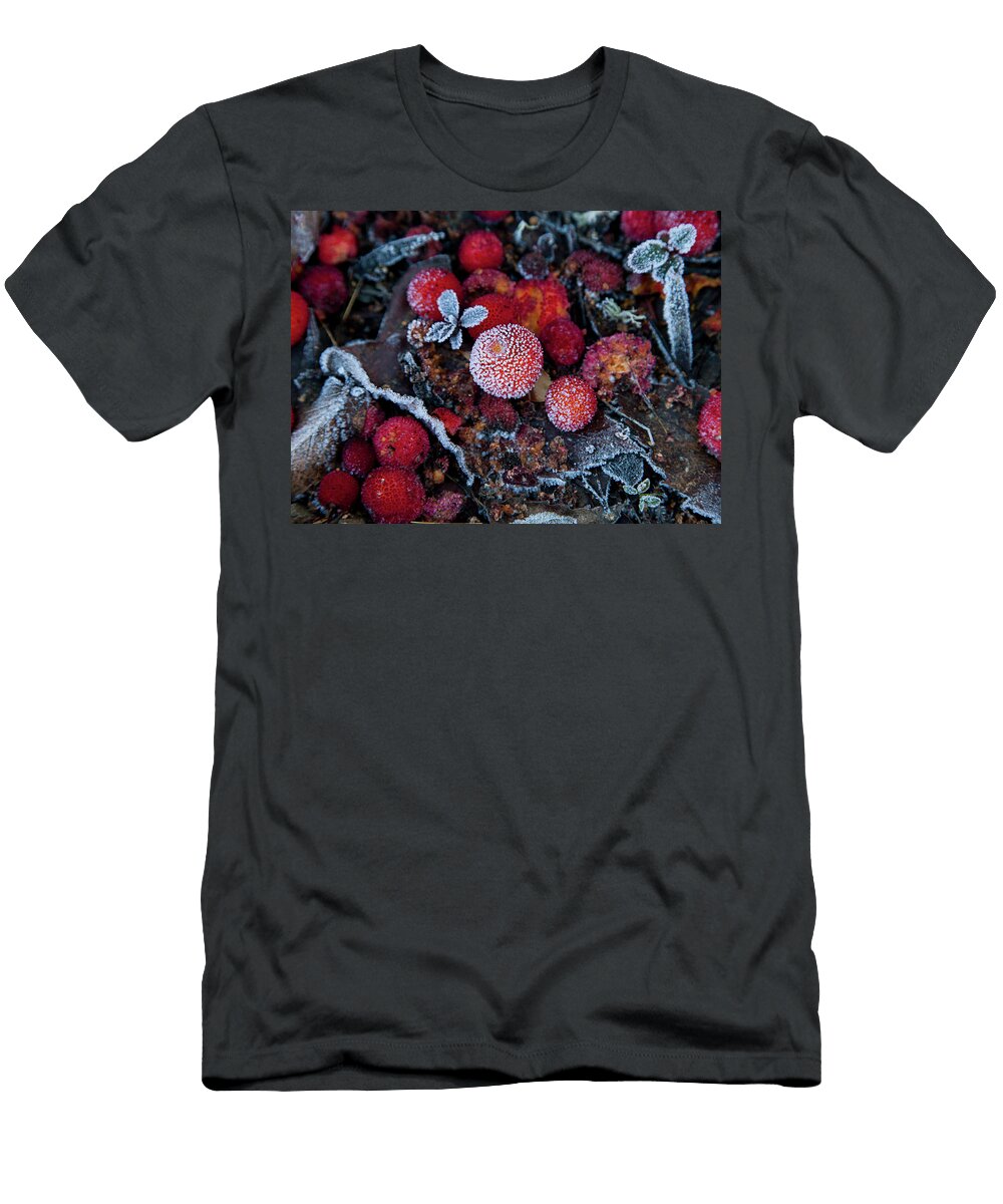 Frozen Strawberry Trees Carlos Arenas Ruiz T-Shirt