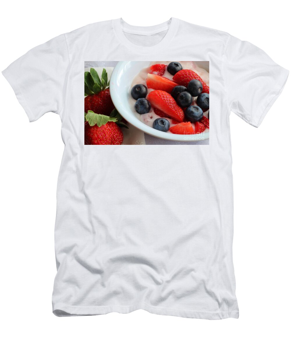 Fruit and Yogurt Snack Barbara Griffin T-Shirt