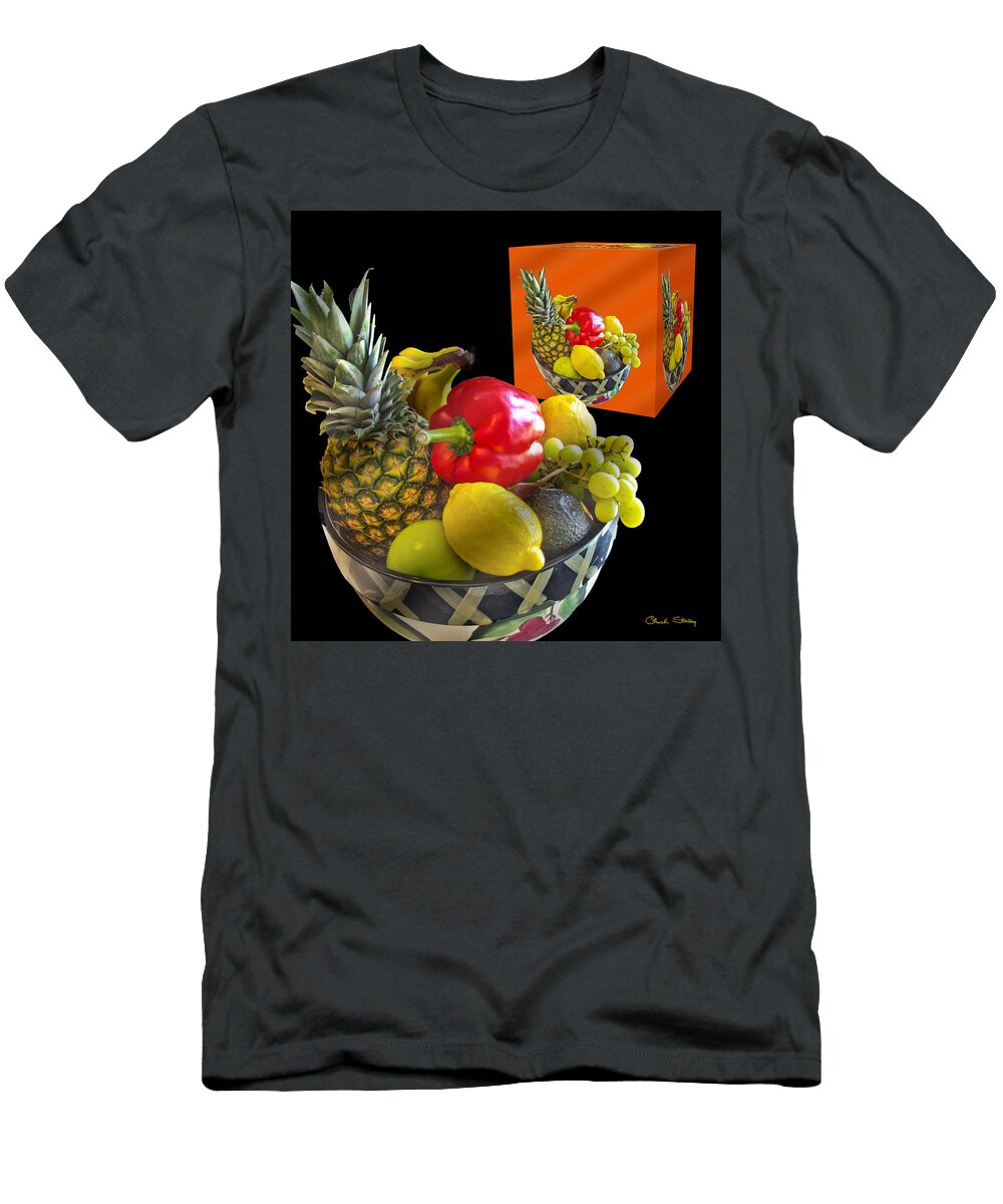 Fruit Bowl and Cube Chuck Staley T-Shirt