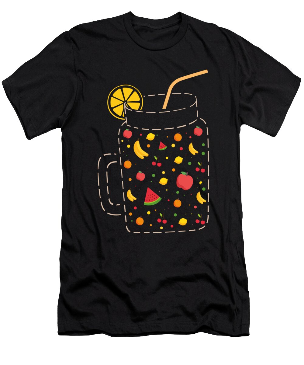 Fruit Juice Fruit Smoothie Healthy Living Maximus Designs T-Shirt