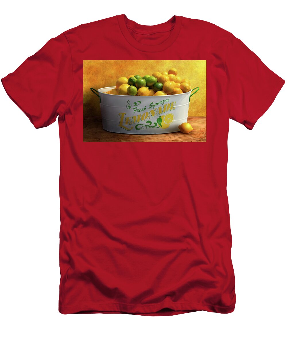 Fruit Lemons When Life Gives You Lemons Mike Savad T-Shirt