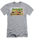 Fruit Vegetables Shelves Background Luca Lorenzelli T-Shirt
