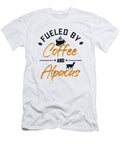 Fueled By Coffee and Alpacas Llama Vicuna Guanaco Alpaca Graphics Lab T-Shirt