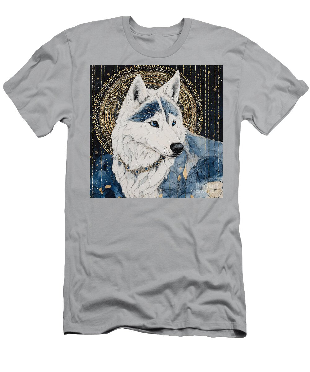 Full Moon Husky Elisabeth Lucas T-Shirt