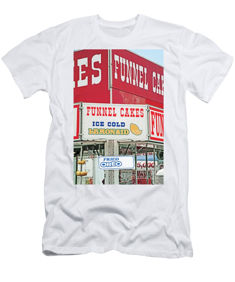 Funnel Cakes and Fried Oreos with Digital Effects William Kuta T-Shirt