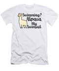 Funny Alpacas Swimmer Swimming Pool Alpaca Lover Swim Toms Store T-Shirt