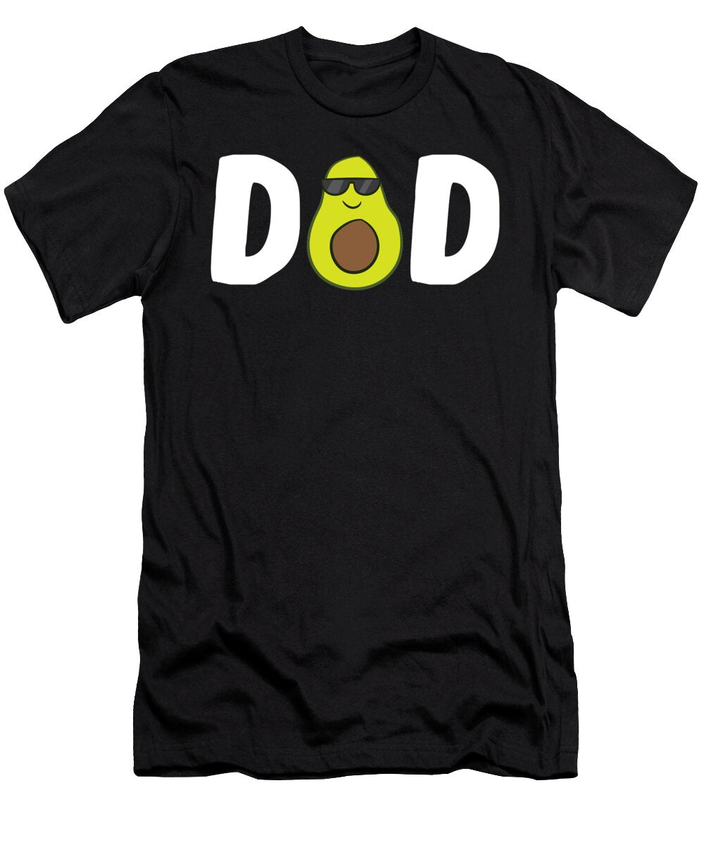 Funny Avocado Dad Guacamole Dad Vegan Dad Avocados Gift Eq Designs T-Shirt