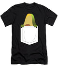 Funny Avocado Pocket Foodie Gift Muc Designs T-Shirt