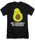Funny Avocado Pregnancy Reveal Holy Guacamole Im Pregnant Eq Designs T-Shirt