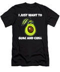 Funny Avocado Pun Want to Guac and Chill Kanig Designs T-Shirt