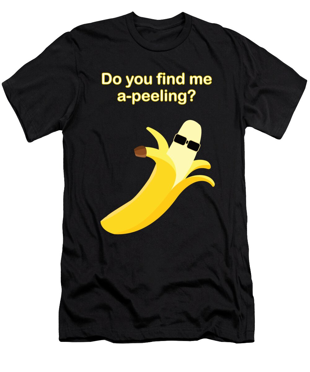 Funny Banana Sex Appeal Barefoot Bodeez Art T-Shirt