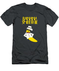Funny Banana Smoothie with Text Barefoot Bodeez Art T-Shirt