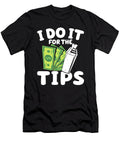Funny Bartender I Dot It for the Tips Me T-Shirt