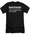 Funny Bartender Therapist Bartending Me T-Shirt
