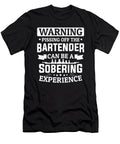 Funny Bartender Warning Men Women Bartending Colorfulsnow T-Shirt