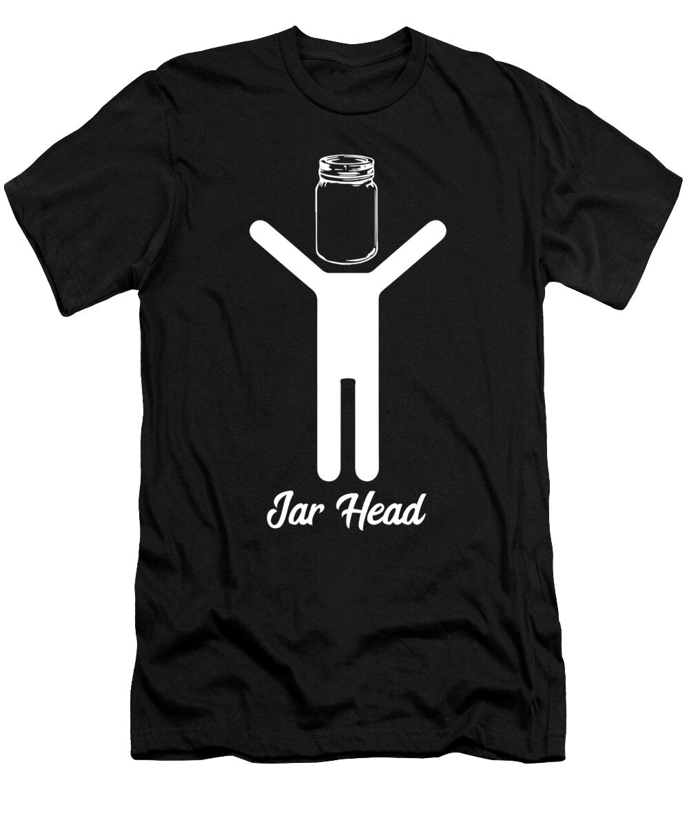 Funny Canning Mason Jar Jarhead Noirty Designs T-Shirt