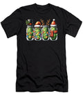 Funny Christmas Pickle Jar Holiday Cute Xmas Natalie Lidford T-Shirt
