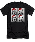 Funny Christmas Siberian Husky Santa Dog Lover Zyneu Gangd T-Shirt