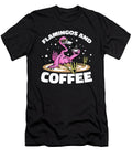 Funny Coffee Barista Roaster Cafe Roasting Coffee Flamingo Crazy Squirrel T-Shirt