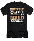Funny Coffee Barista Roaster Cafe Roasting in My Defense Crazy Squirrel T-Shirt
