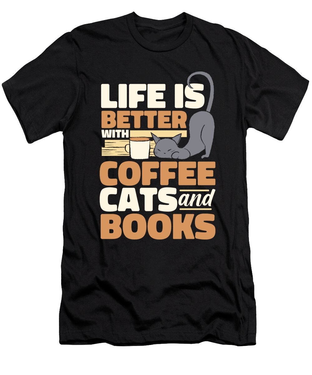 Funny Coffee Cafe Barista Roaster Roasting Coffee Cat Crazy Squirrel T-Shirt