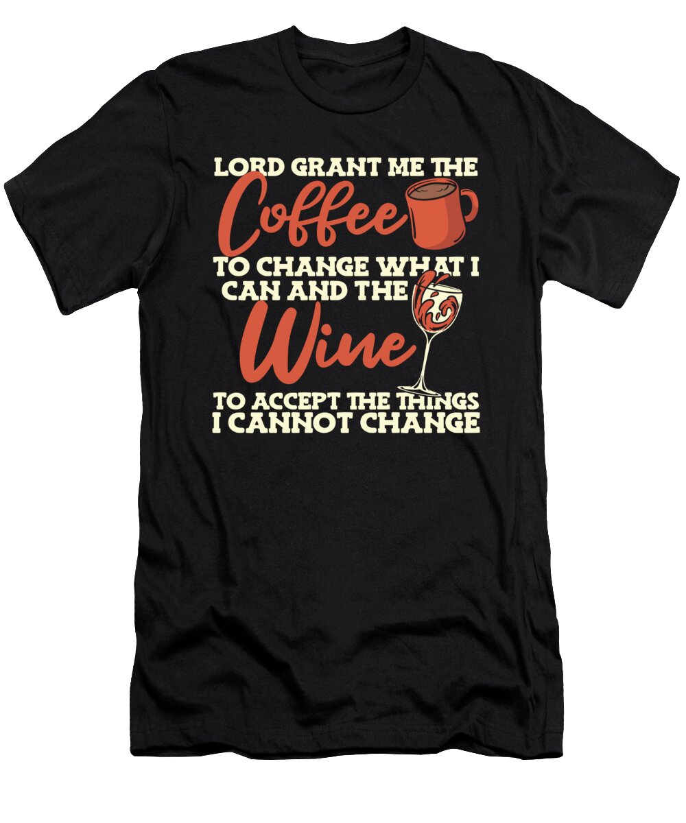 Funny Coffee Cafe Barista Roaster Roasting Coffee Wine Crazy Squirrel T-Shirt
