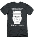Funny Coffee for Men Women Kids Barista Store Manager Roaster Crazy Squirrel T-Shirt