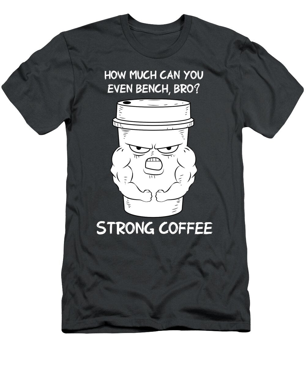 Funny Coffee for Men Women Kids Barista Store Manager Roaster Crazy Squirrel T-Shirt