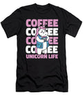 Funny Coffee Roaster Barista Roasting Cafe Coffee Unicorn Crazy Squirrel T-Shirt