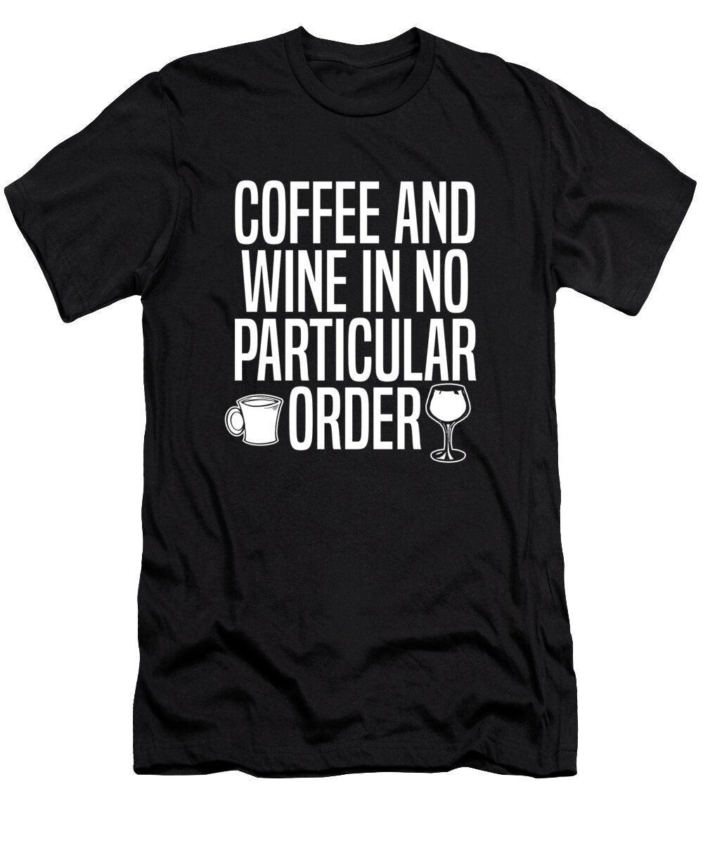 Funny Coffee Roaster Cafe Barista Roasting Coffee Wine Crazy Squirrel T-Shirt